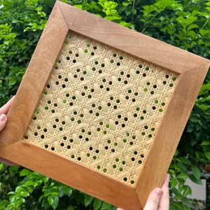 Plastic Hexagon / Diamond Rattan Cane Webbing