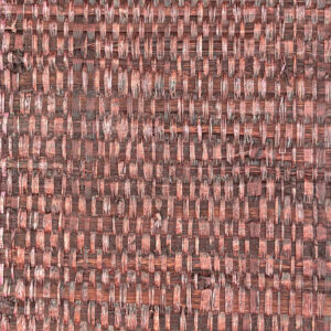Brown Grasscloth Wallpaper - Mix Raffia and Banana Bark