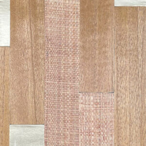 Brown Grasscloth Wallpaper - Natural Raffia, Veneer Wood