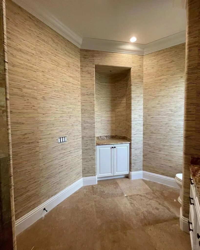 Alternatives to Grasscloth Wallpaper for Bathrooms Alternatives to Grasscloth Wallpaper for Bathrooms