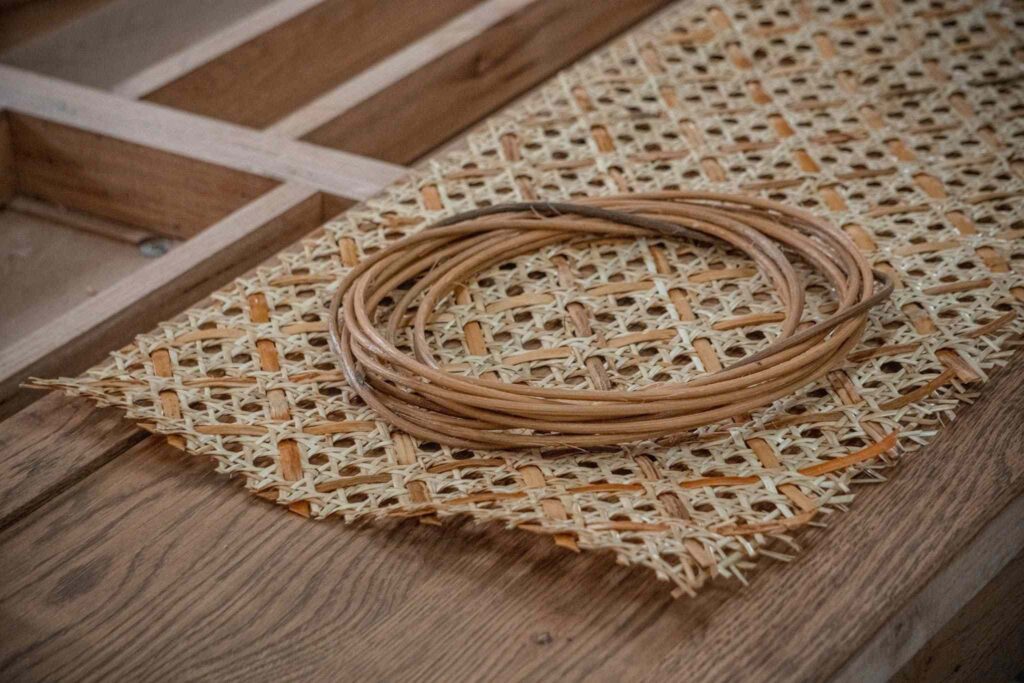 Types of cane webbing