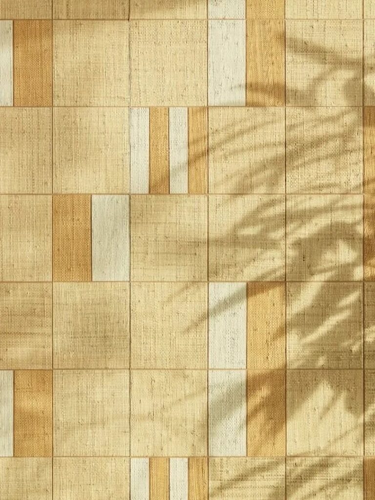 Features of Peel and Stick Raffia Wallpaper